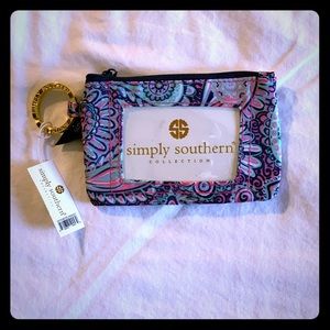 Simply Southern ID key chain